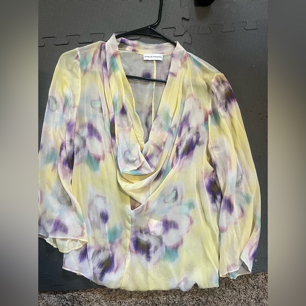 Scanlan Theodore Silk Top